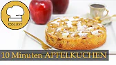 3 Äpfel und 10 Minuten APFELKUCHEN