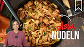 Asia Nudeln mit Hähnchenbrust