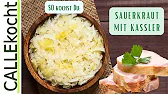 Auflauf von Kassler mit Sauerkraut und Kartoffeln