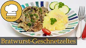 BRATWURST-GESCHNETZELTES