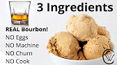 Bourbon Whiskey Caramel Ice Cream