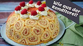 Charlotte Russe mit Erdbeeren selbstgemacht