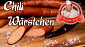 Chili Würstchen selber machen