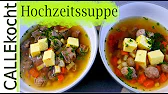 Das komplette Rezept- Rinderbrühe mit Eierstich und Gemüse