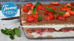 Erdbeer Tiramisu Rezept