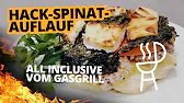 Hackfleisch Spinat Auflauf - Auflauf vom Gasgrill