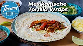 Mexikanische Tortilla Wraps mit Huhn - unglaublich gut