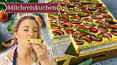 Milchreis Blechkuchen mit Nektarinen