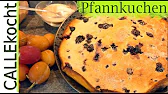 Omas Pfannkuchen von Blaubeeren und Pflaumen