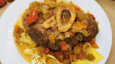 Ossobuco - zartes geschmortes Rindfleisch