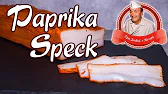 Paprika Speck selber machen - Speck räuchern