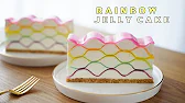 Rainbow Jelly Cheesecake