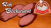 Reh Bockwurst selber machen