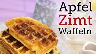 Rezept - Apfel-Zimt-Waffeln (Red Kitchen