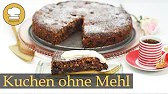 Saftiger KIRSCHKUCHEN ohne MEHL