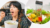 Salat Rezepte Zum Abnehmen - 2 gesunde Sattmacher Ideen