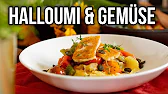 Schnelle Gemüsepfanne mit Halloumi