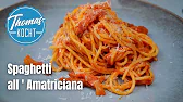 Spaghetti all Amatriciana