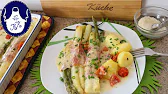 Spargel - Auflauf mit Käsesauce und Tomaten