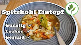 Spitzkohl Eintopf mit Speck und Gemüse