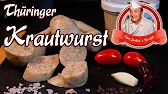 Thüringer Krautwurst selber machen