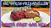 XXL Gyros Frikadellen mit Tsatsiki